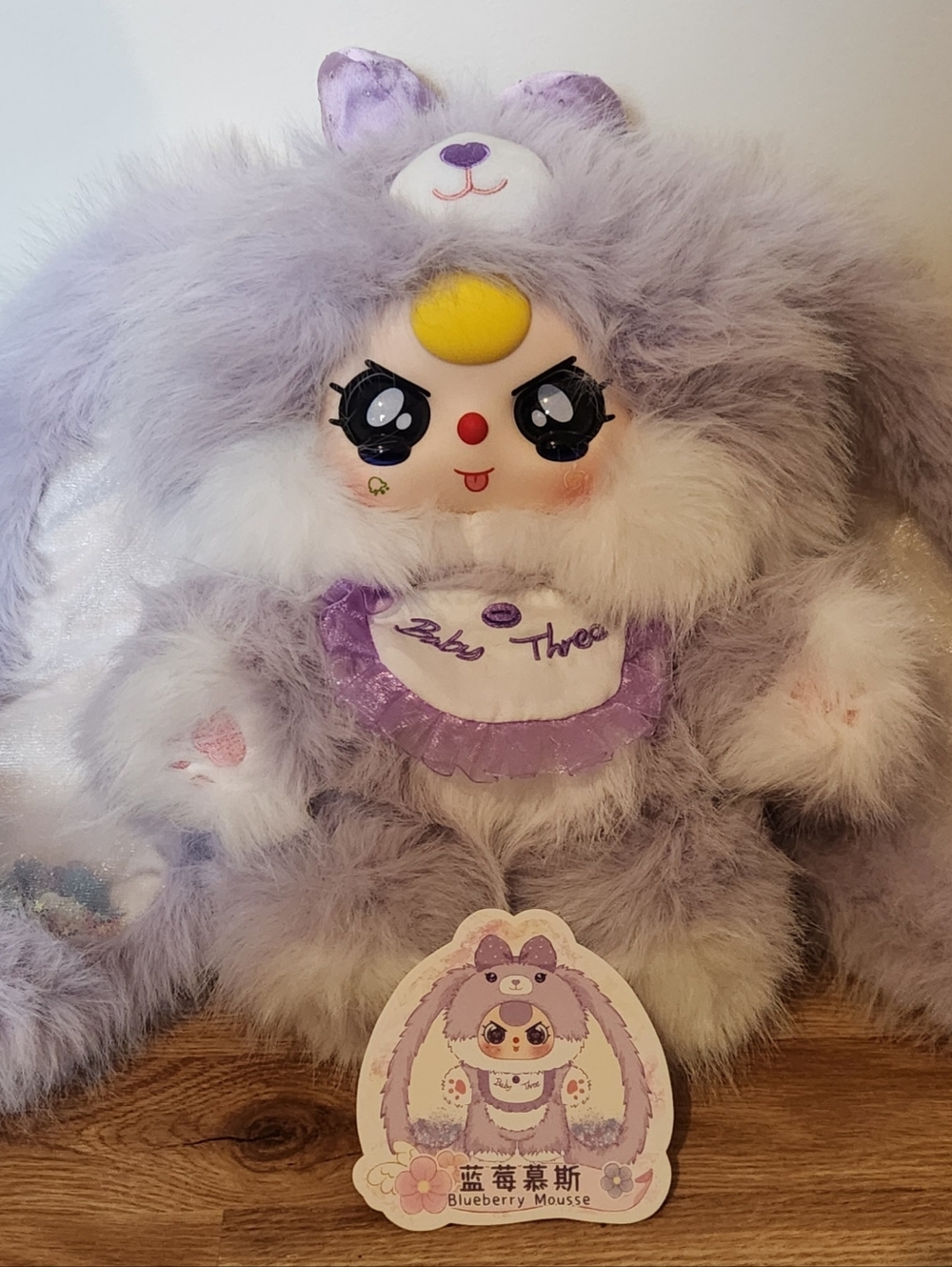 Baby Three Sugar Baby 400% V2 Purple Bunny Crying Eyes